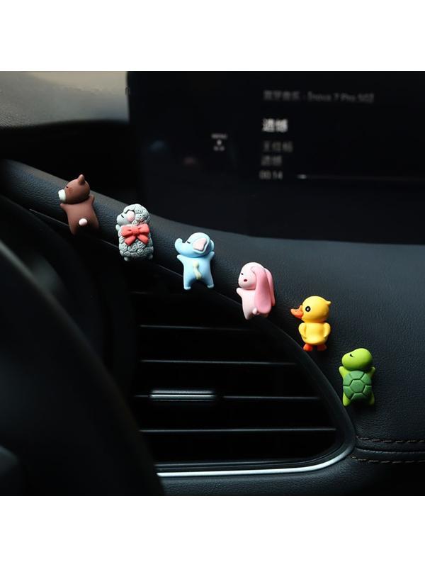 Игрушка на панель авто, самоклеящаяся, набор 6 шт