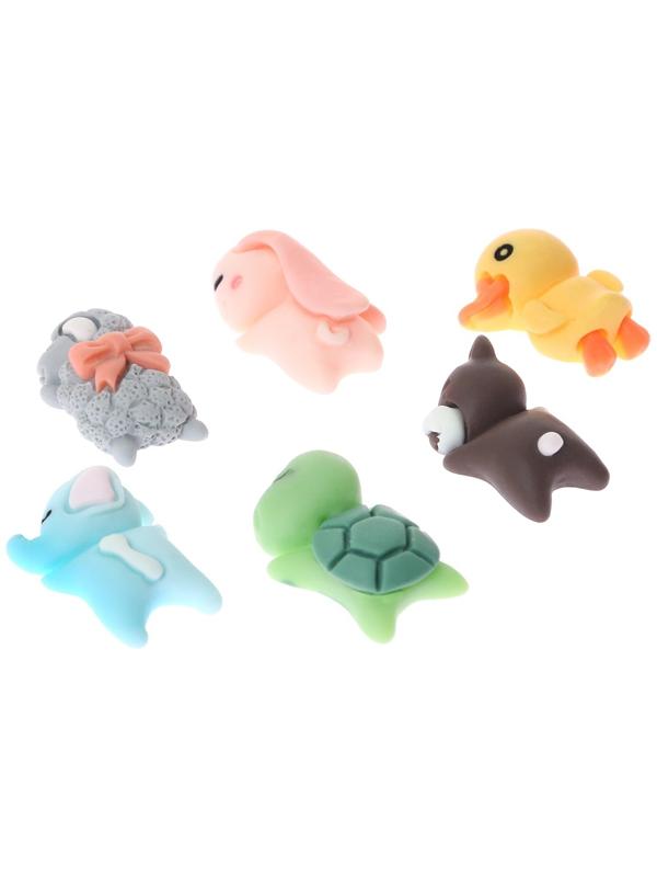 Игрушка на панель авто, самоклеящаяся, набор 6 шт