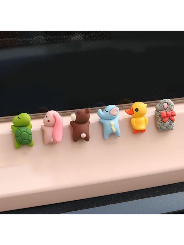 Игрушка на панель авто, самоклеящаяся, набор 6 шт