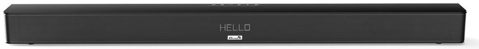 Саундбар ELTRONIC SOUND SLICK 2 (30-07), беспр., 200 Вт,Optical, AUX, BT, USB, HDMI, черный