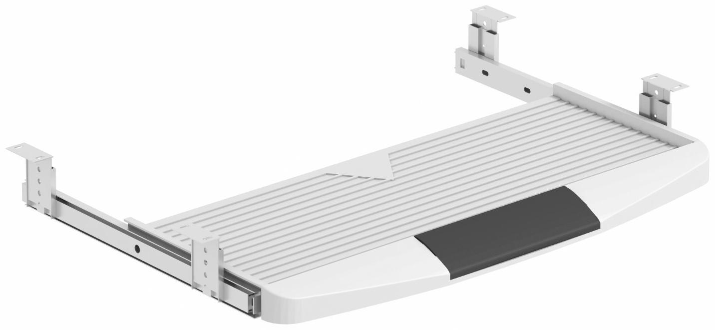 Полка под клавиатуру 500 х 300 х 30, белая