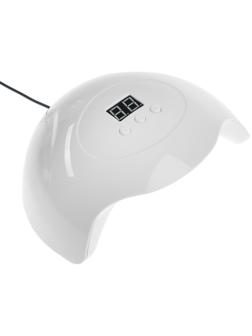Лампа для гель-лака Luazon LUF-06, UV/LED, 36 Вт, 15 диодов, таймер 30/60/90 с, USB, белая