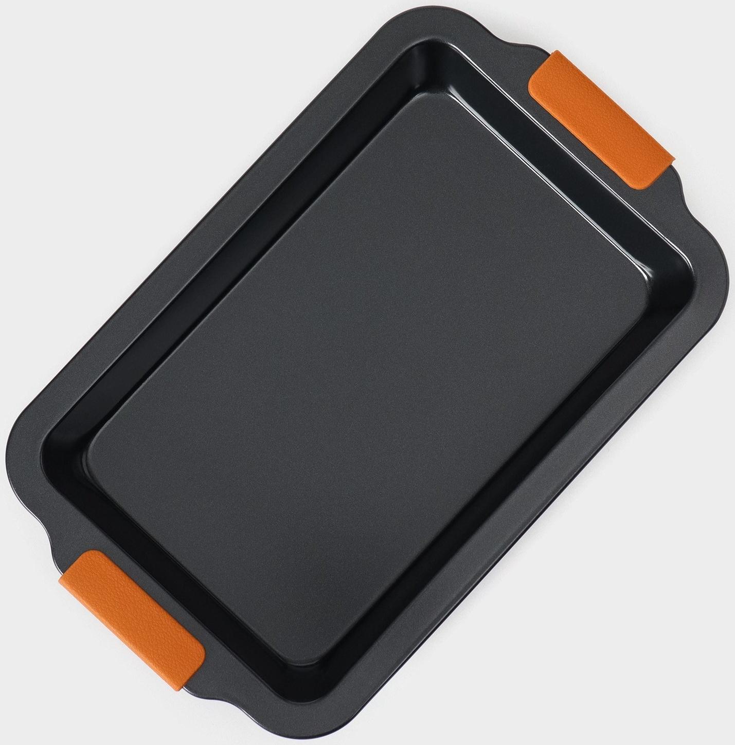 Противень для выпечки Magistro French Bakery, 37,5×23×4,7 см, антипригарное покрытие