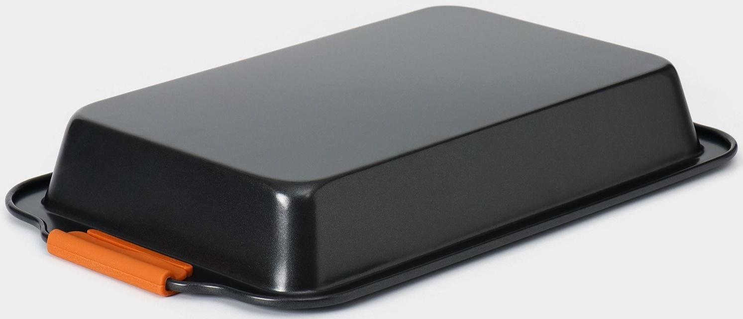 Противень для выпечки Magistro French Bakery, 37,5×23×4,7 см, антипригарное покрытие