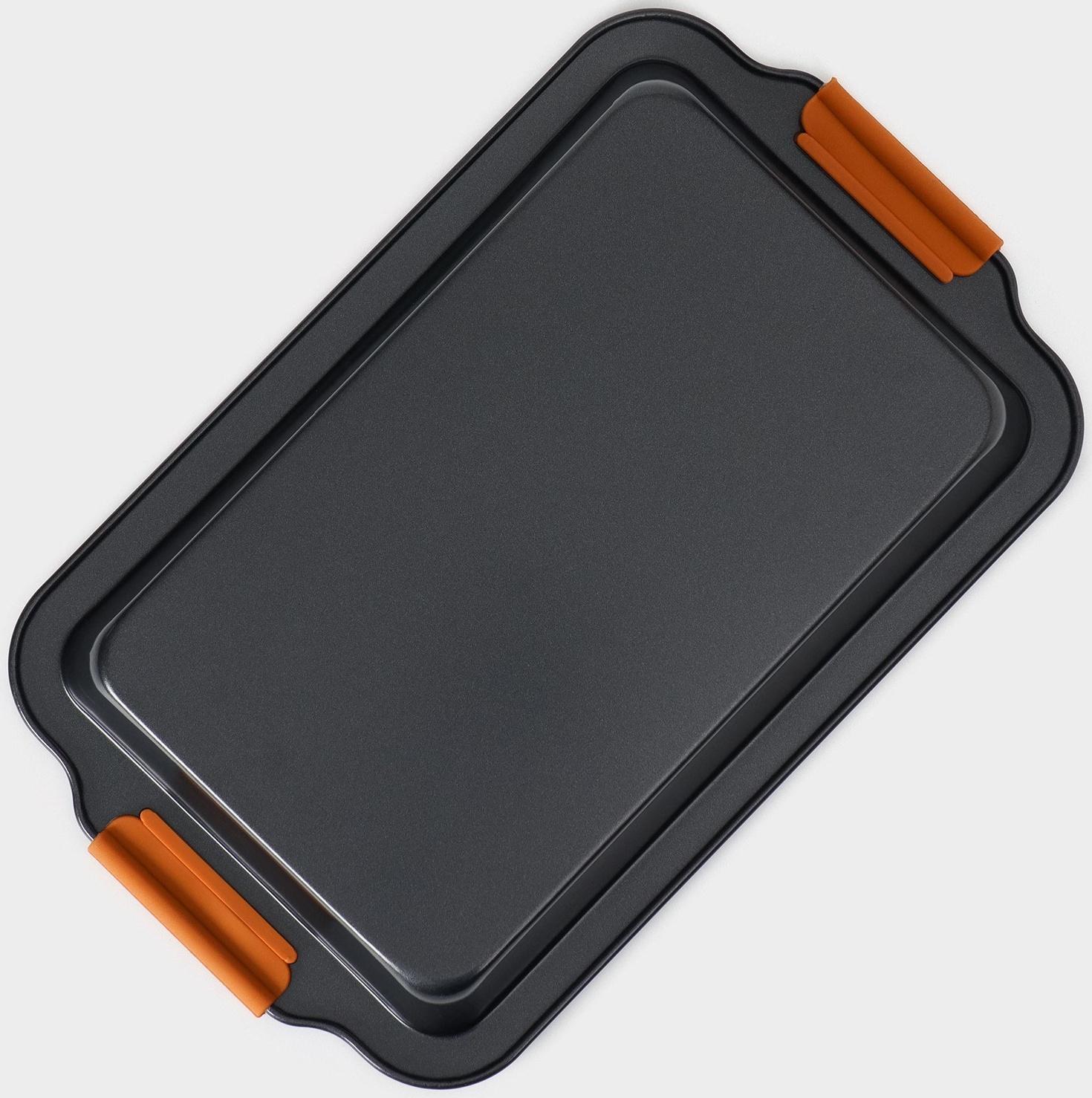 Противень для выпечки Magistro French Bakery, 37,5×23×4,7 см, антипригарное покрытие