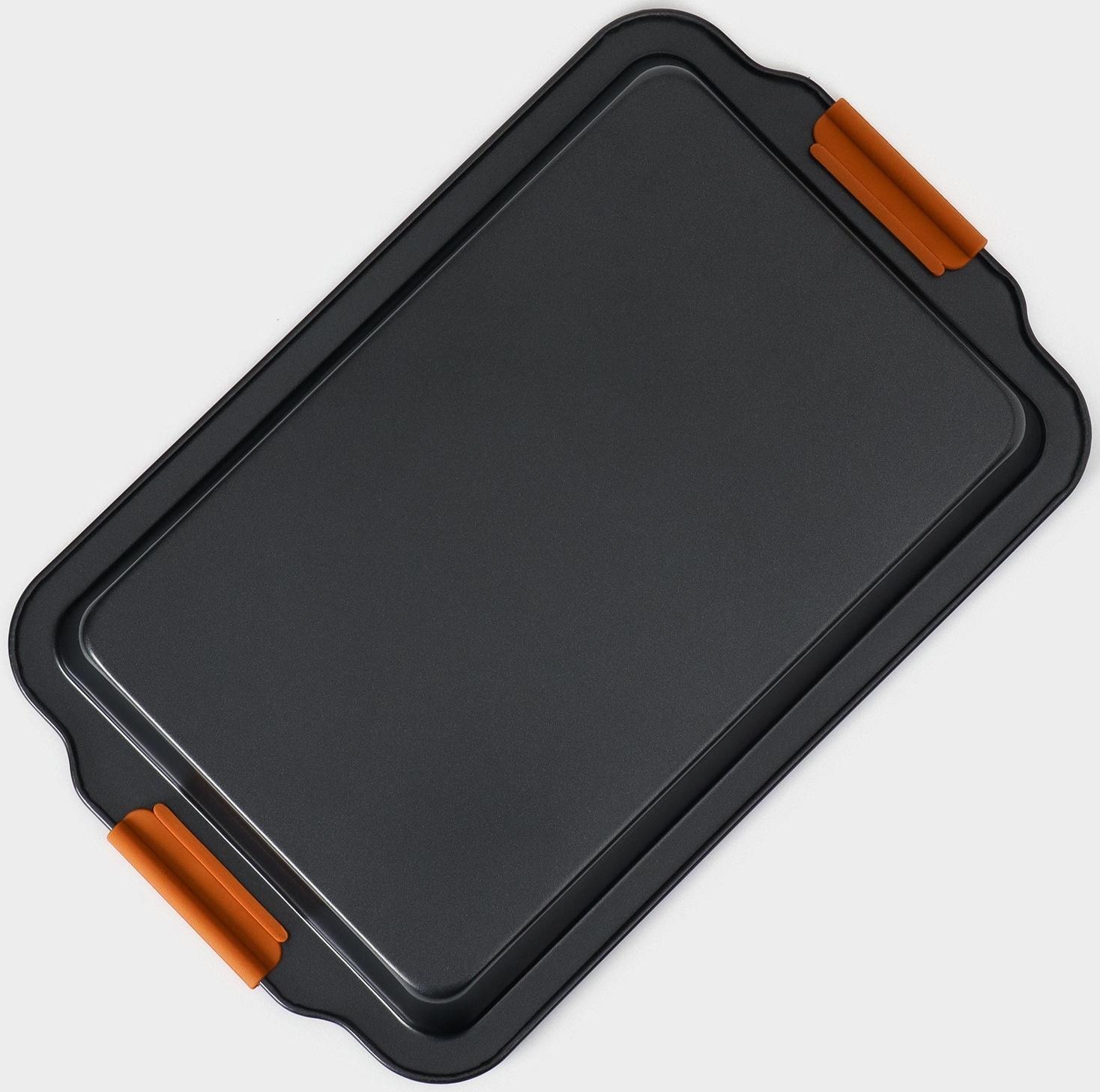 Противень для выпечки Magistro French Bakery, 41,5×26,5×5 см, антипригарное покрытие