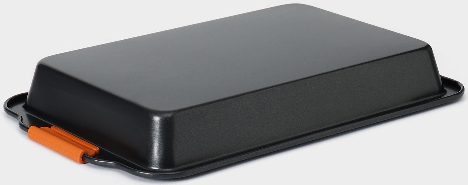 Противень для выпечки Magistro French Bakery, 41,5×26,5×5 см, антипригарное покрытие