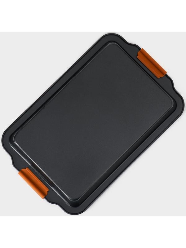 Противень для выпечки Magistro French Bakery, 41,5×26,5×5 см, антипригарное покрытие