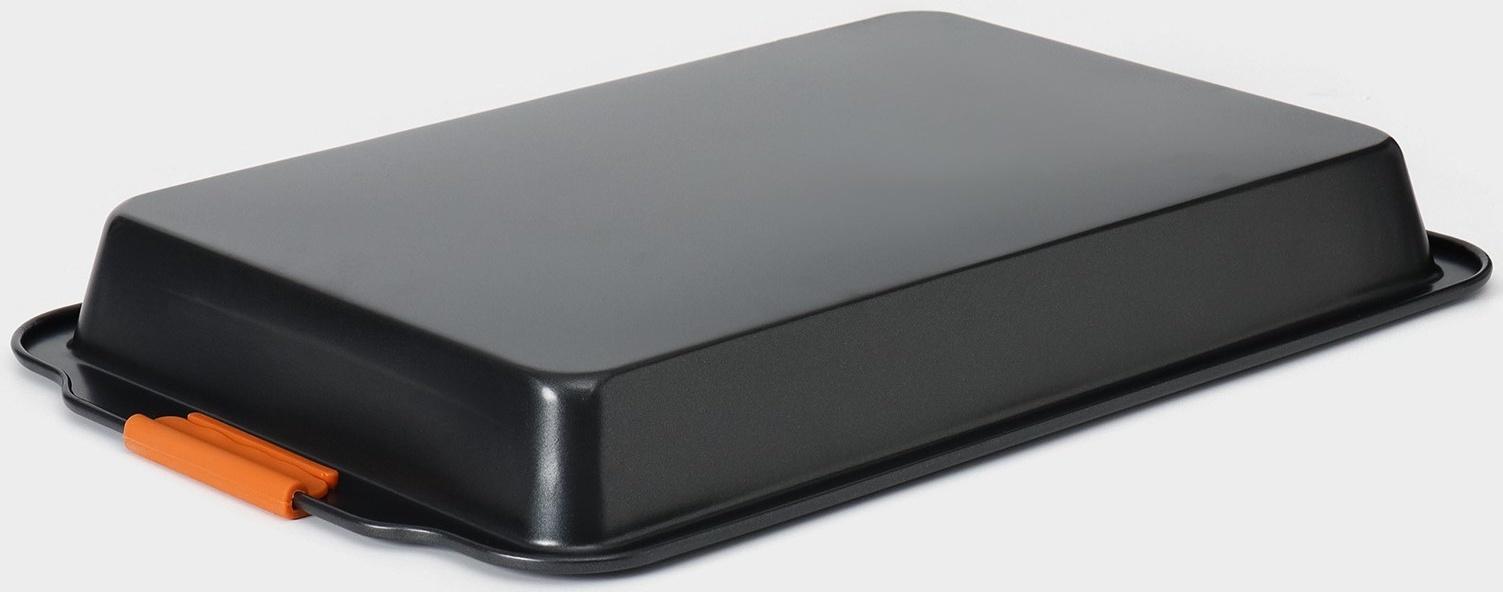 Противень для выпечки Magistro French Bakery, 47×30×5 см, антипригарное покрытие