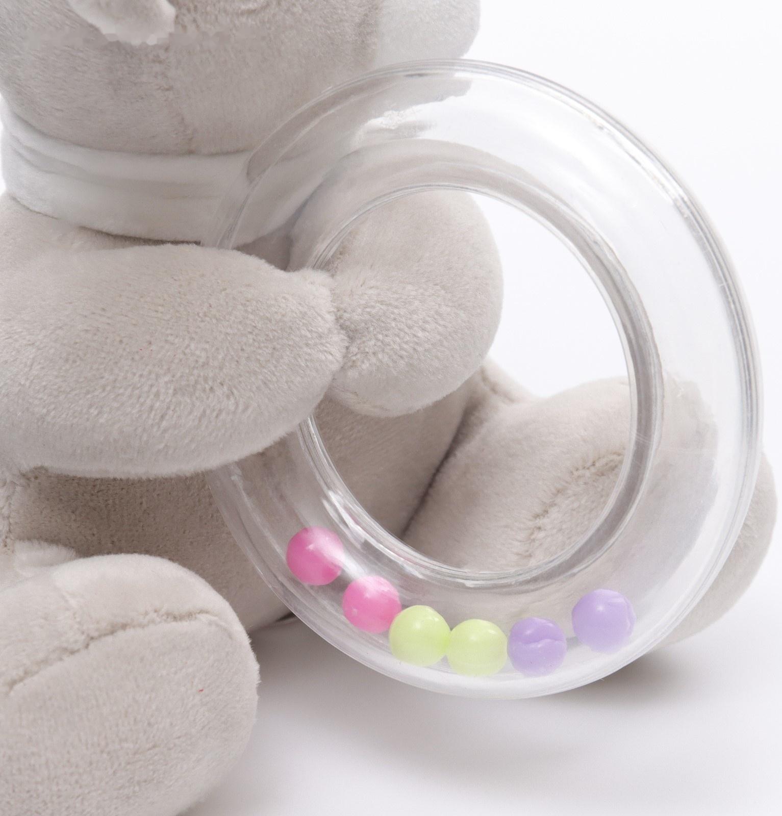 Погремушка «Серый мишка», от 3 мес., Крошка Я