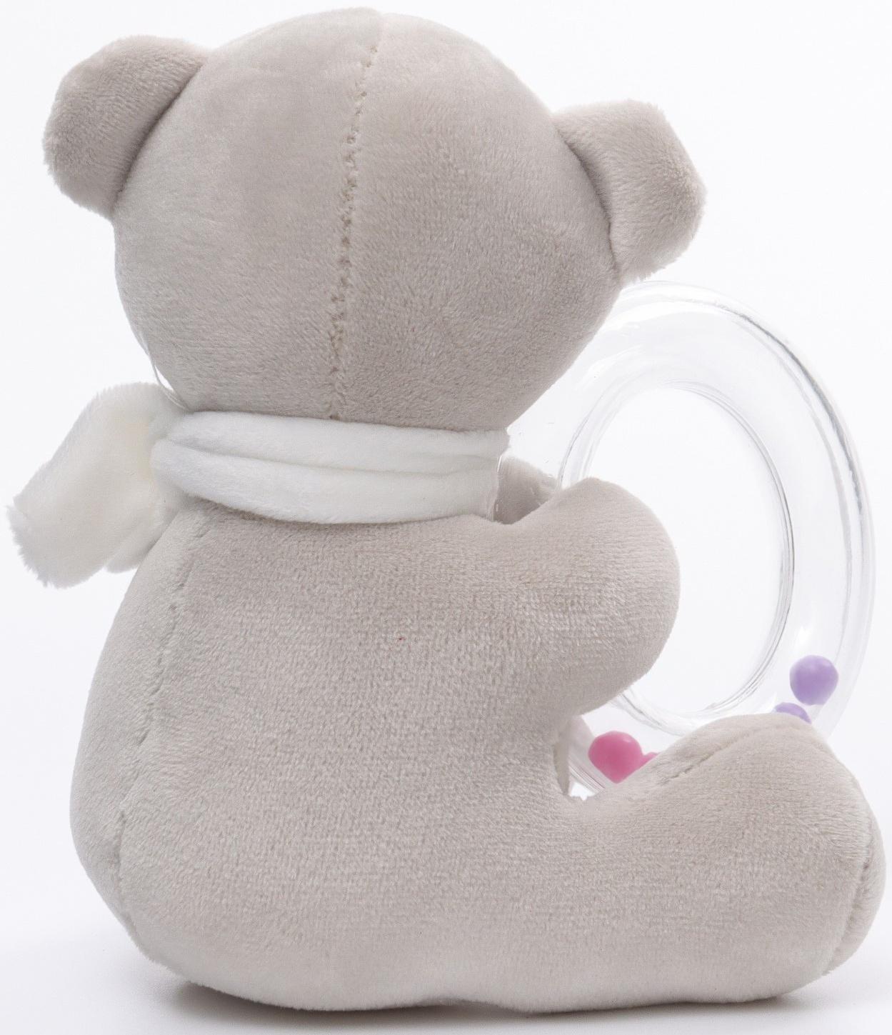 Погремушка «Серый мишка», от 3 мес., Крошка Я