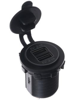 Зарядное устройство, 2 USB, 2.1 А, 5 В