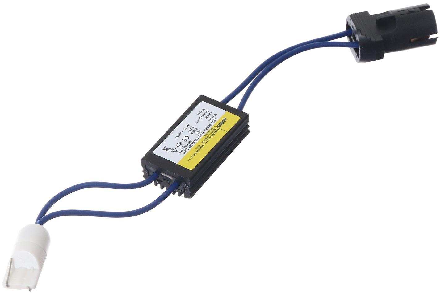 Стабилизатор напряжения, 12 В,Т10 W5W, 5 Вт, набор 2 шт