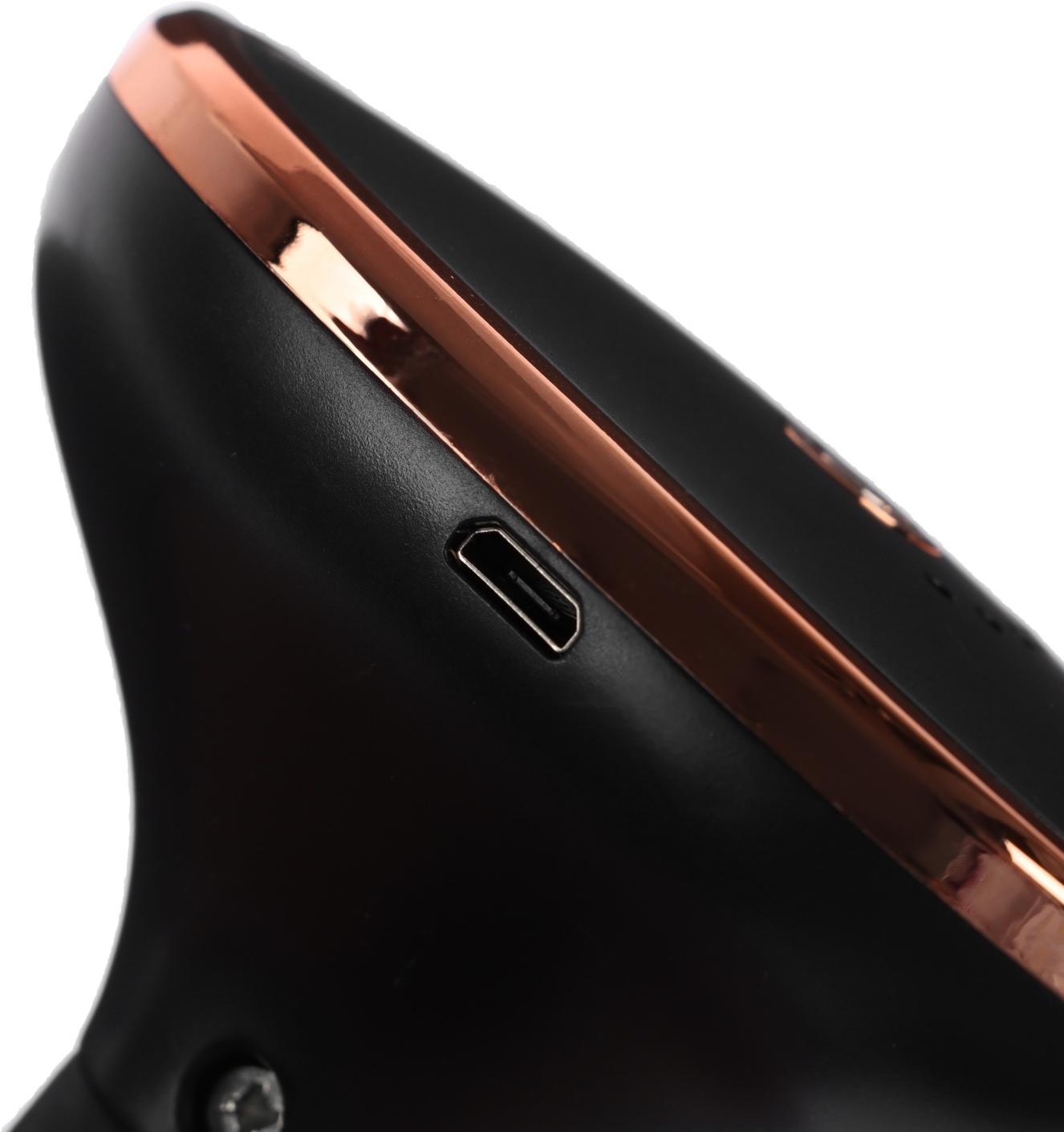 Массажёр для тела LEM-53, перкуссионный, 5 режимов, чёрный