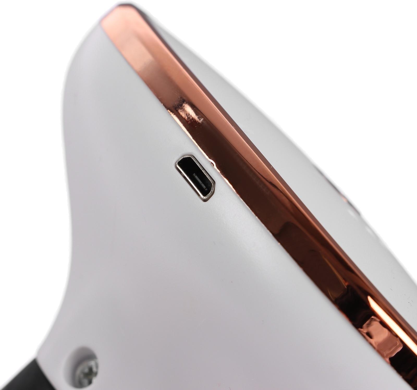 Массажёр для тела LEM-53, перкуссионный, 5 режимов, белый