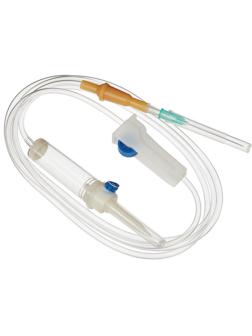 Система переливания р-ров одноразовая (пластик. игла) SFM 21G (0,8х40)