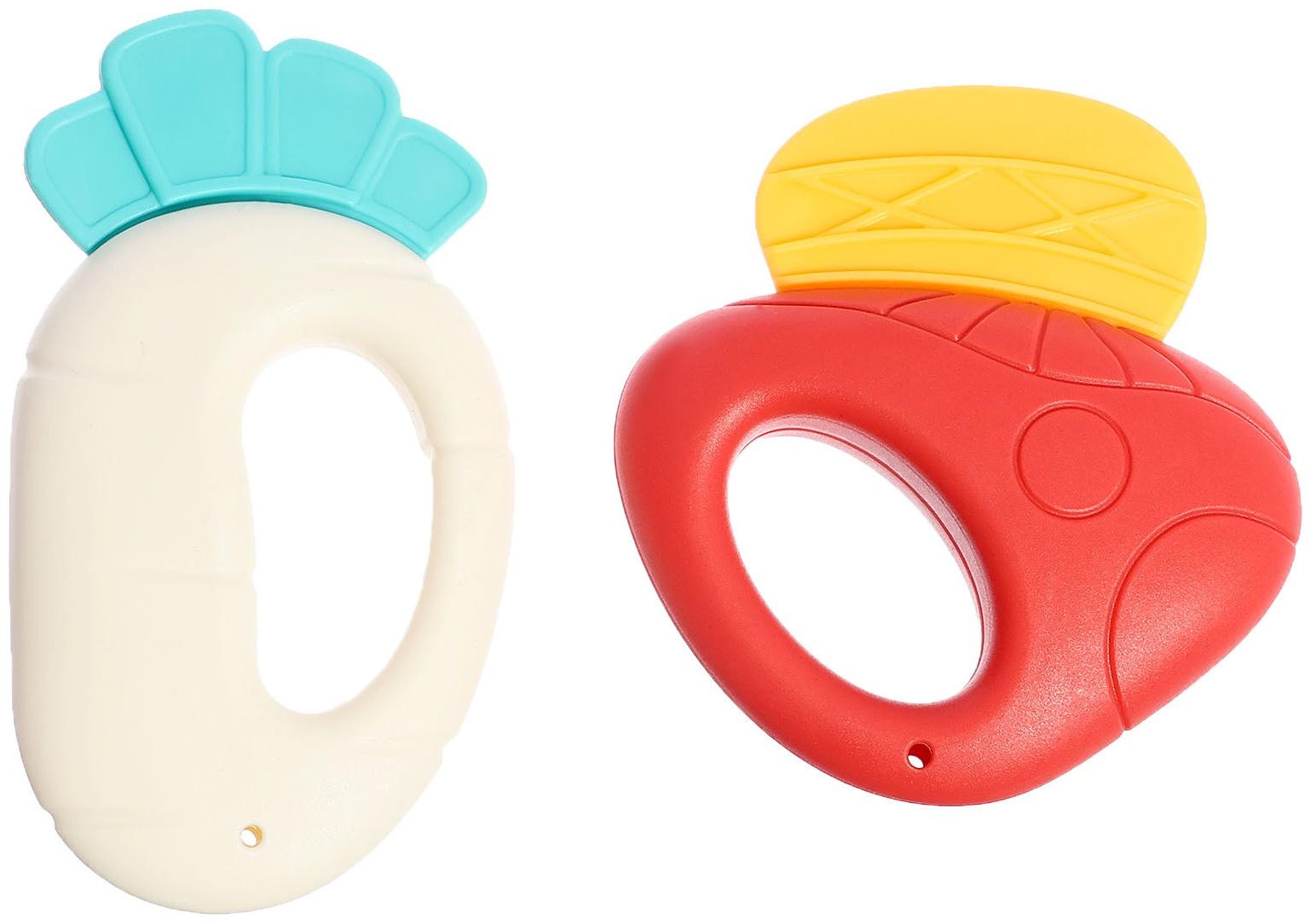 Набор погремушек «Весёлые машинки», звук