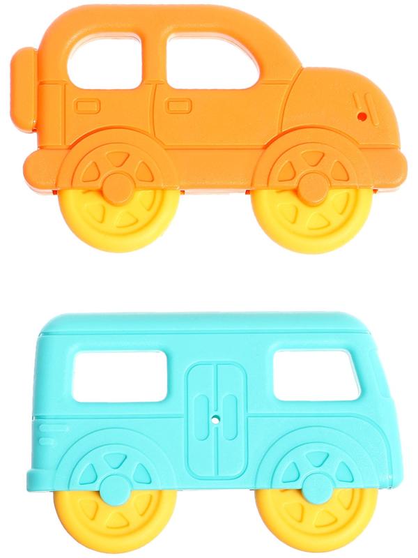 Набор погремушек «Весёлые машинки», звук