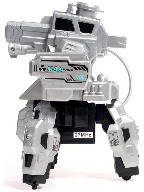 Робот радиоуправляемый «Ультраатака», стреляет гелиевыми пулями, цвет МИКС