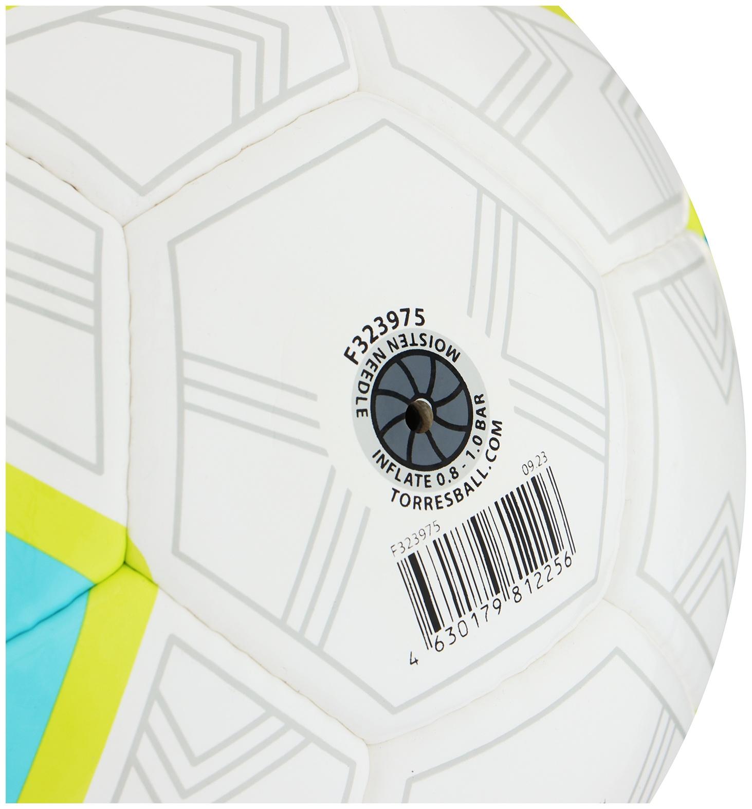 Мяч футбольный TORRES Match F323975, PU, ручная сшивка, 32 панели, р. 5