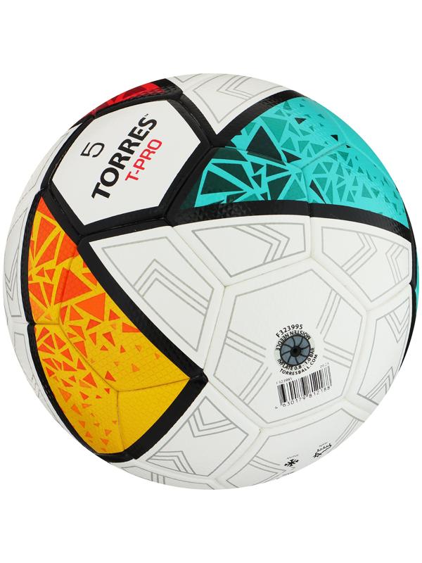 Мяч футбольный TORRES T-Pro F323995, PU-Microf, термосшивка, 32 панели, р. 5
