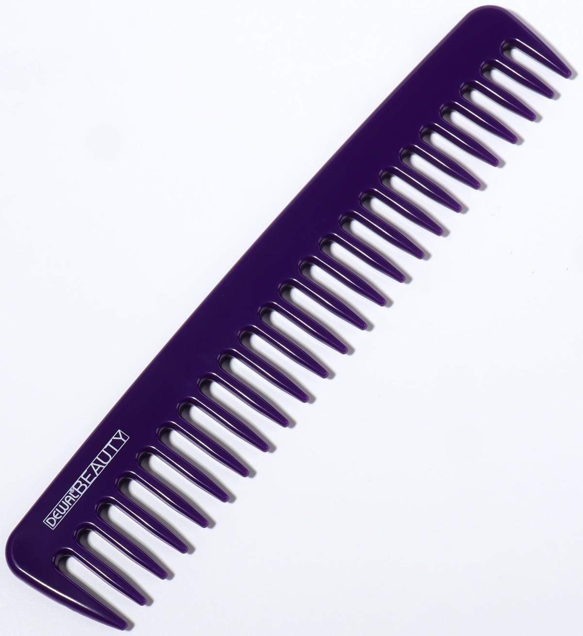 Расчёска гребень Dewal Beauty 18,5см фиолет