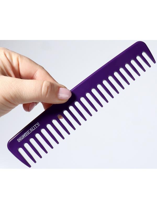 Расчёска гребень Dewal Beauty 18,5см фиолет