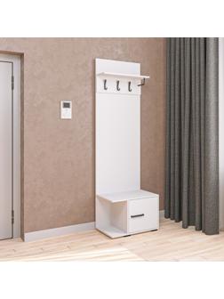 Прихожая Ника 650х430х2100 белая