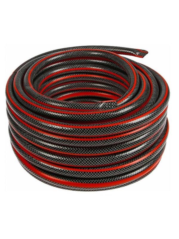 Шланг поливочный, усил. Трехслойный армированный 3/4, 50м Вихрь 73/7/2/8