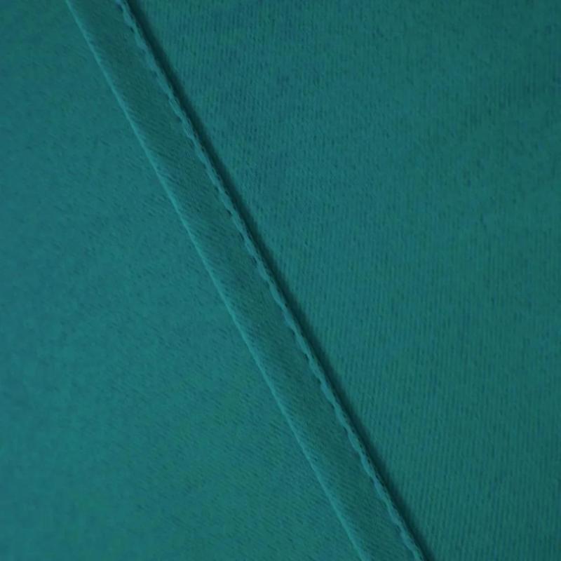 Комплект штор БЛЭКАУТ 200х270см, однотонный изумрудный лента 2шт, 6187625