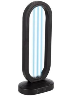 Лампа ультрафиолетовая бактерицидная Energy UF-0702, 36 Вт, с озоном, 254 нм, чёрная