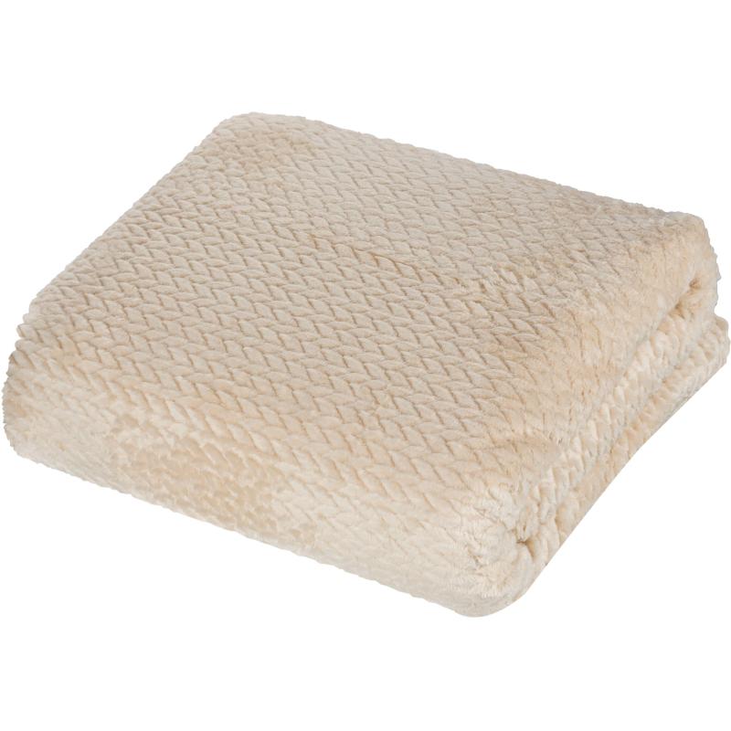 Плед COLETTA велсофт двуспальный 180х200 180/003-COL