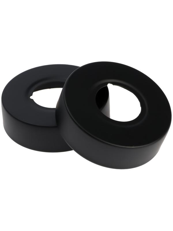 Отражатель для смесителя ZEIN Z3678, набор 2 шт., d=60 мм, высота 18 мм, нерж. сталь, черные