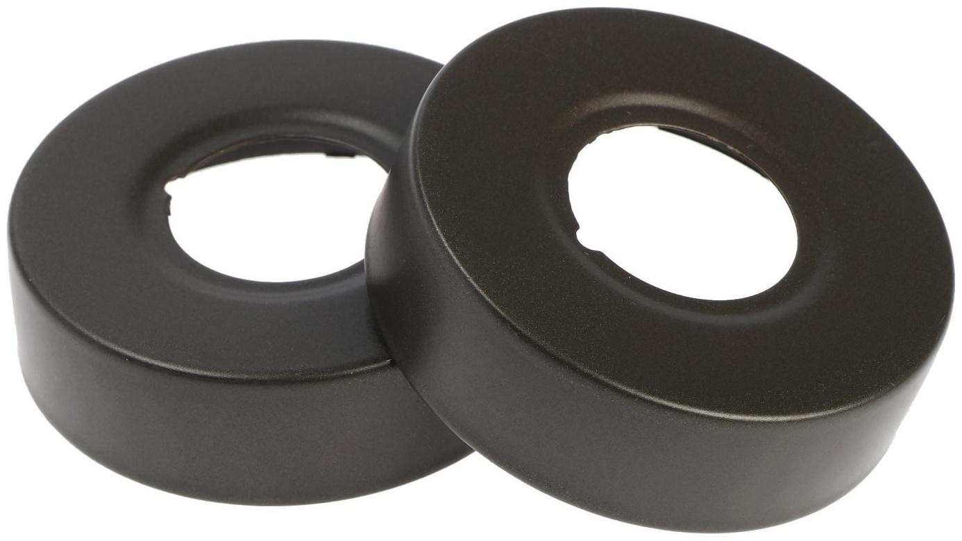 Отражатель для смесителя ZEIN Z3680, набор 2 шт., d=60 мм, высота 18 мм, нерж. сталь, графит