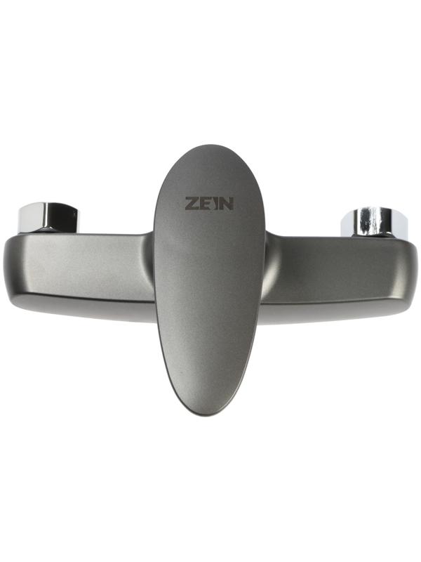 Смеситель для душа ZEIN Z3671, однорычажный, без душевого набора, графит