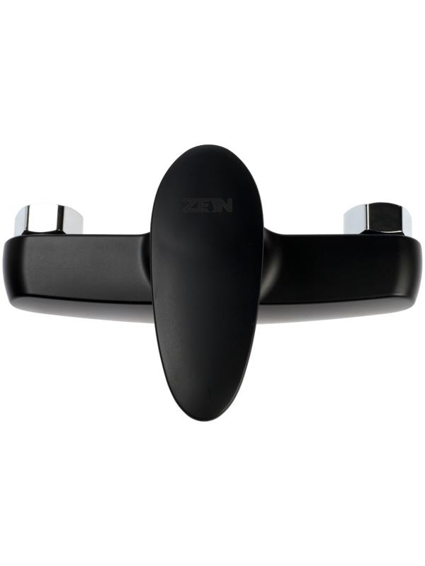 Смеситель для душа ZEIN Z3672, однорычажный, без душевого набора, черный