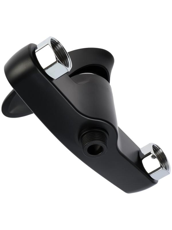 Смеситель для душа ZEIN Z3672, однорычажный, без душевого набора, черный