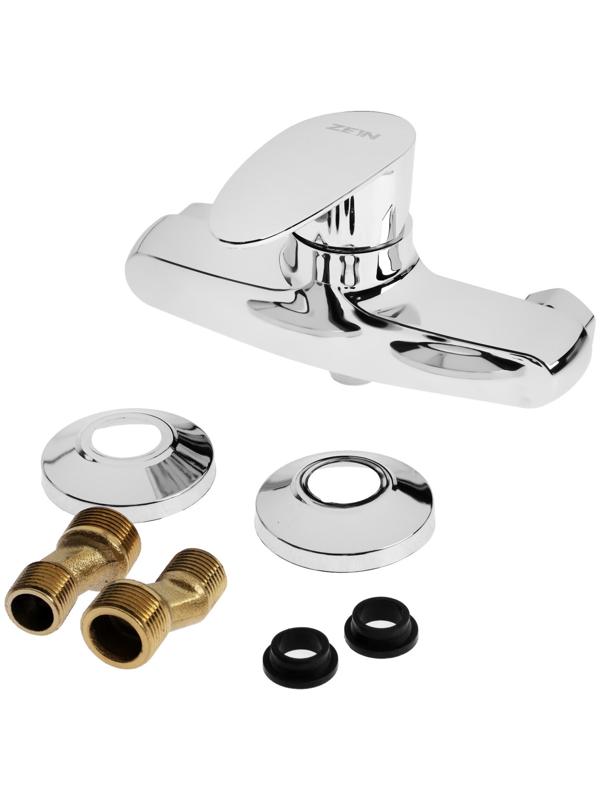 Смеситель для душа ZEIN Z3673, однорычажный, без душевого набора, хром