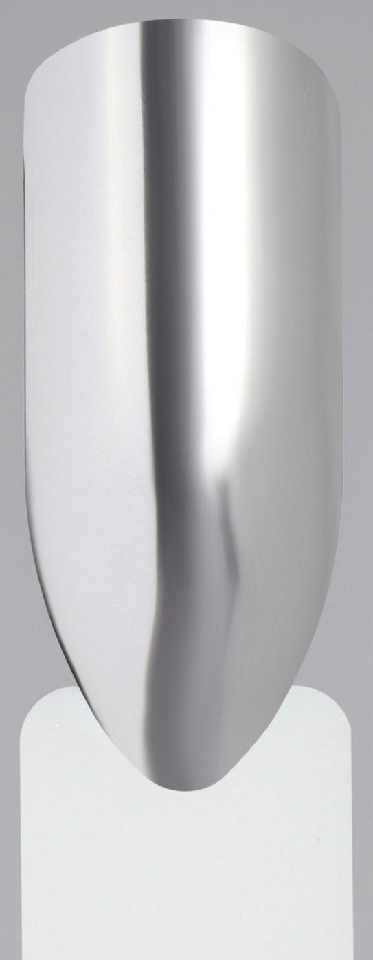 Гель лак для ногтей, «LIQUID METALL», 3-х фазный, 5мл, LED/UV, цвет серебристый