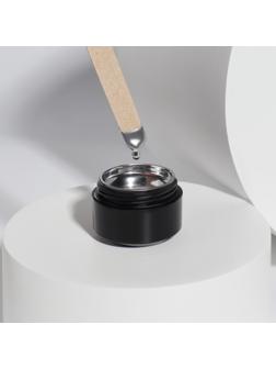 Гель лак для ногтей, «LIQUID METALL», 3-х фазный, 5мл, LED/UV, цвет серебристый