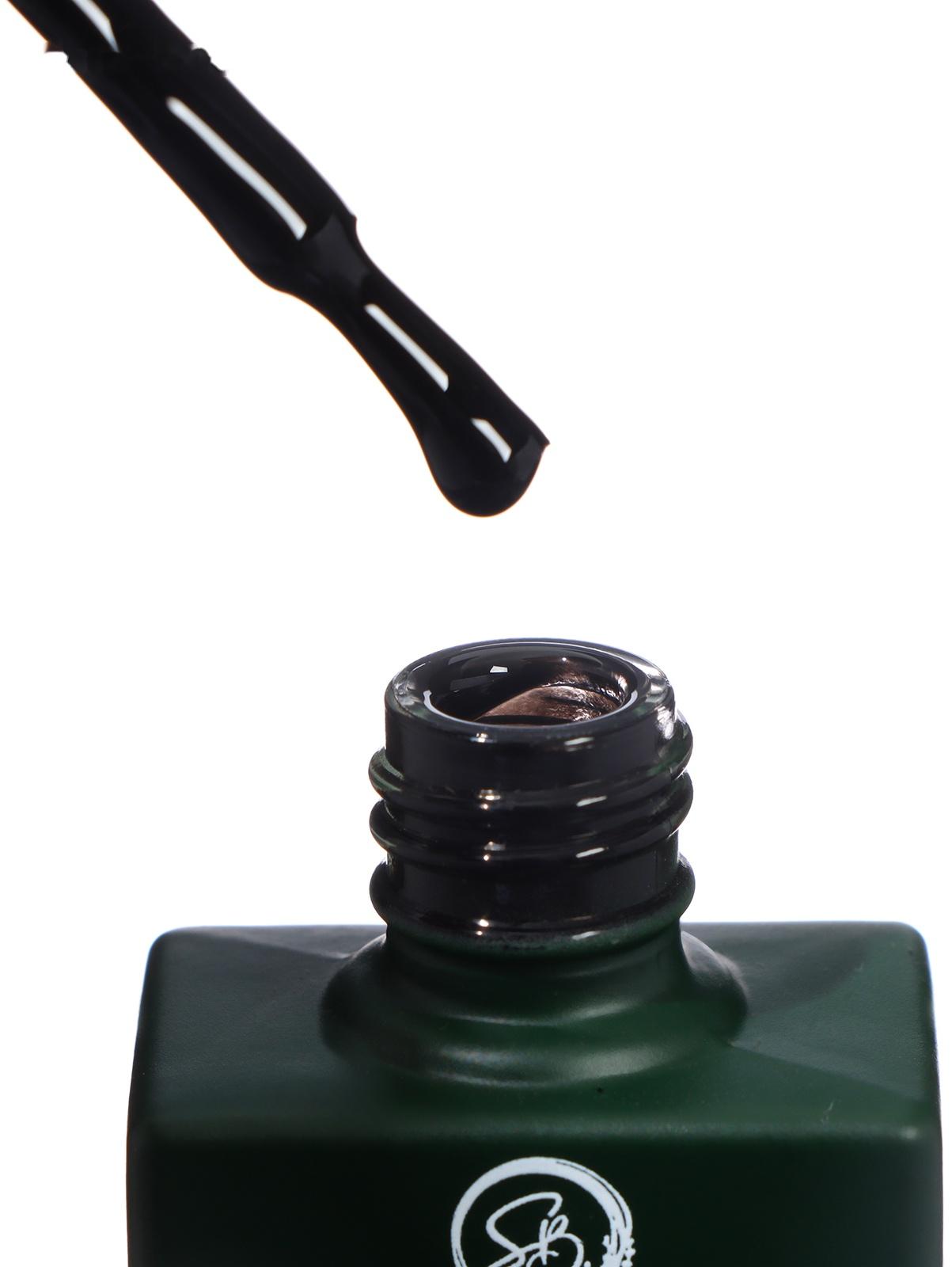 Гель-лак для ногтей чёрный 15 мл