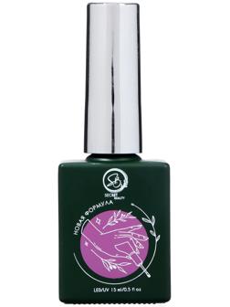 Гель-лак для ногтей чёрный 15 мл