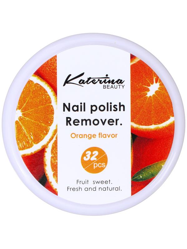 Салфетки для снятия гель-лака с ароматом апельсина, 32 шт