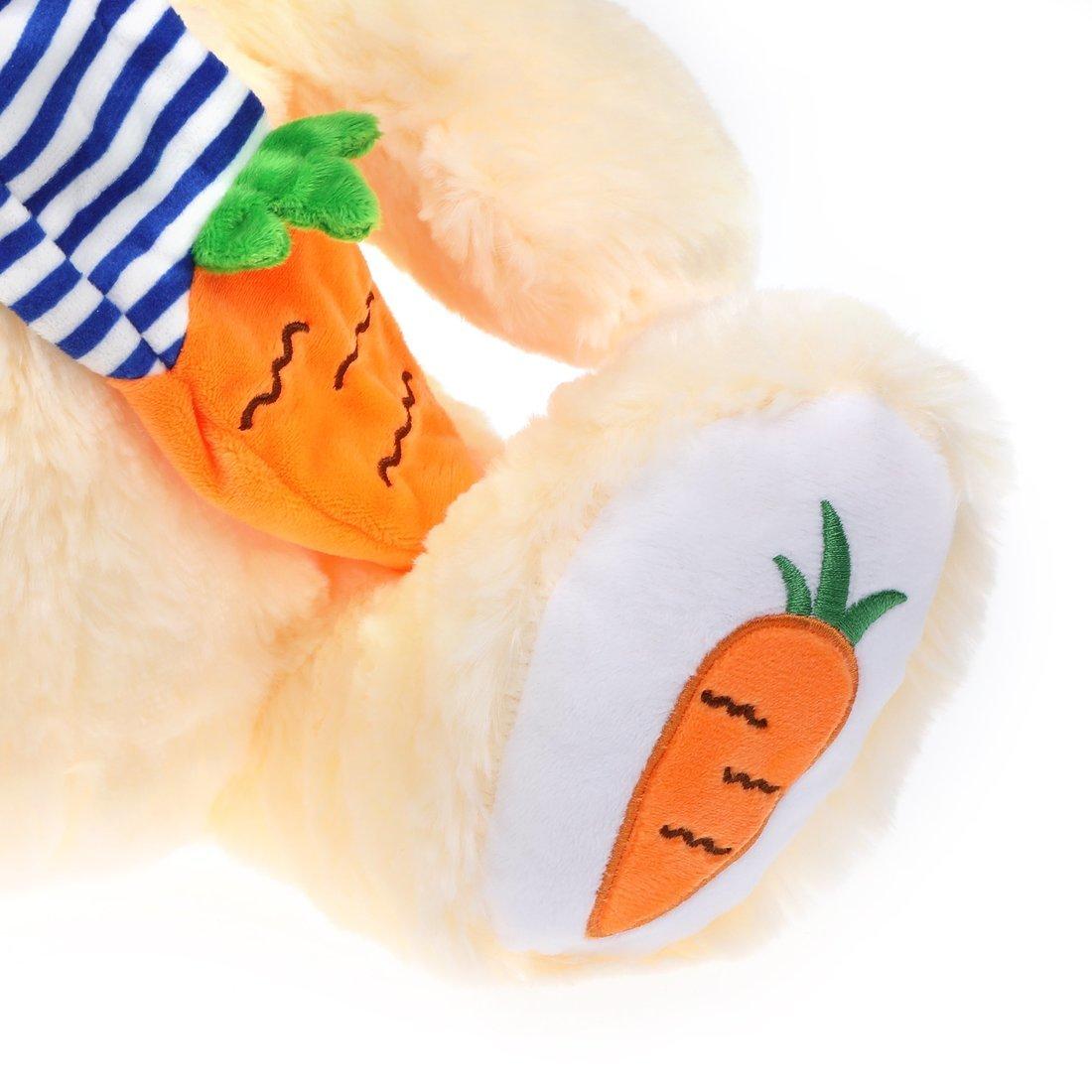 Зайка Морковкин 40см