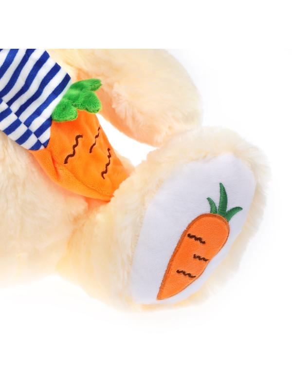 Зайка Морковкин 40см