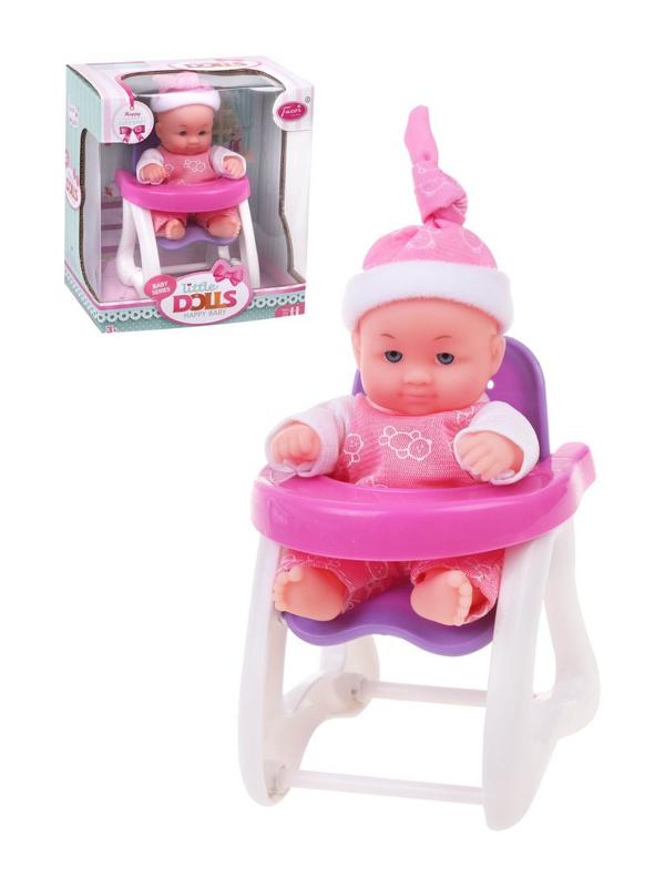 Игр. наб. Милый малыш, в компл. пупс 12,5 см., предм. 1шт., в ассорт.,
дисплей