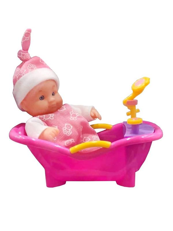 Игр. наб. Милый малыш, в компл. пупс 12,5 см., предм. 1шт., в ассорт.,
дисплей