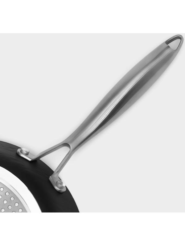 Набор сковород Magistro Rock Stone, 2 предмета: d=22 см, d=26 см, кухонные щипцы, антипригарное покрытие, индукция