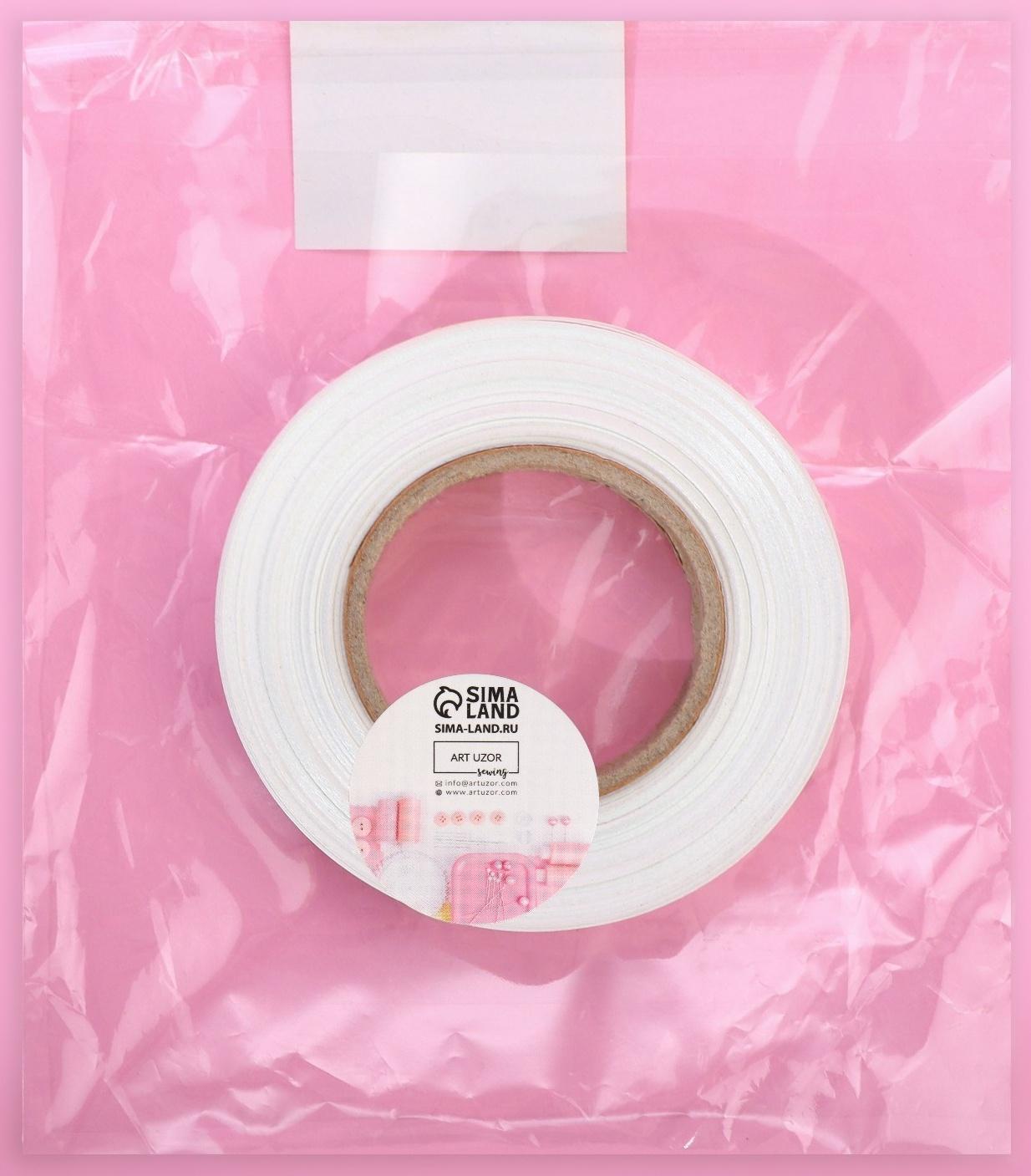 Размерник сатиновый, «XS», 1000 шт, 12 мм, 30 м, цвет белый