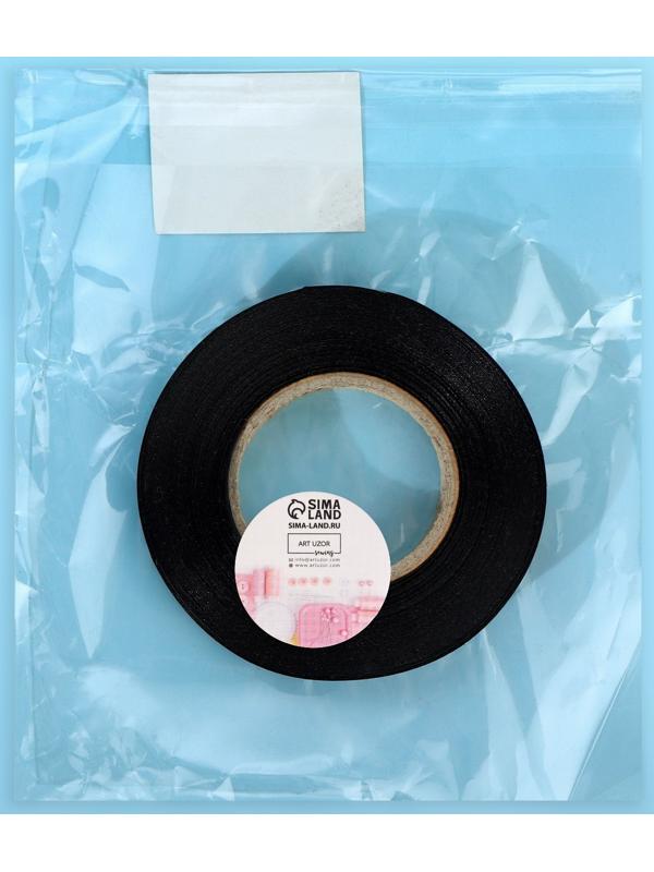 Размерник сатиновый, «XS», 1000 шт, 12 мм, 30 м, цвет чёрный